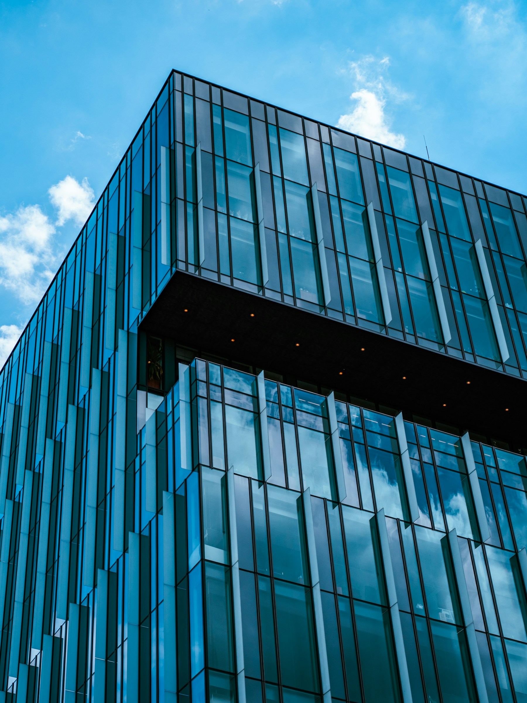 Architektonische Perspektive auf Räume und Gebäude